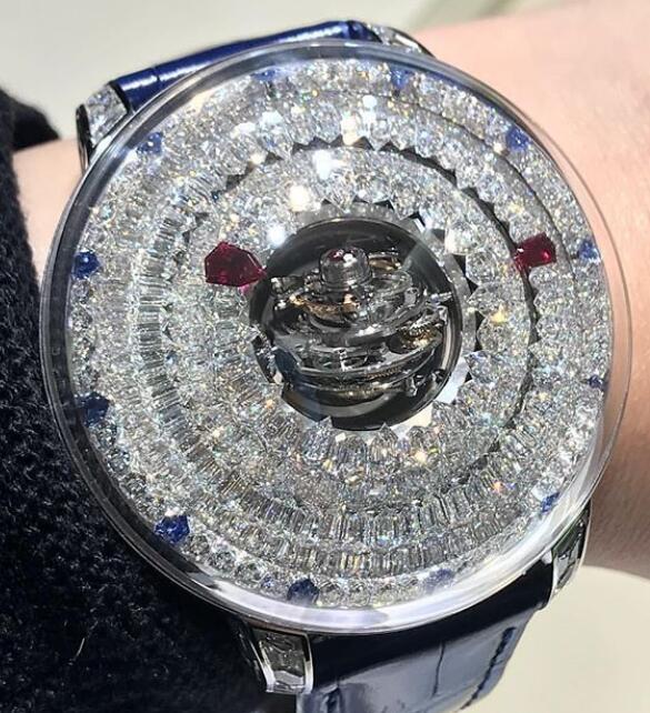 Jacob & Co SN800.30.BD.AA.A Supernova Twin Central Tourbillons Replica watch